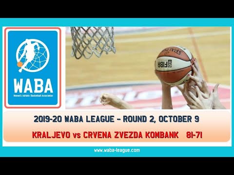 2019-20 WABA R2 Kraljevo-Crvena zvezda Kombank 81-71 (09/10)