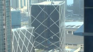 preview picture of video 'View from  Intercontinental Doha the City 33rd floor'