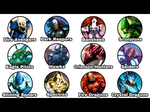 Every Eldar Aspect Warrior Explained In 13 Minutes