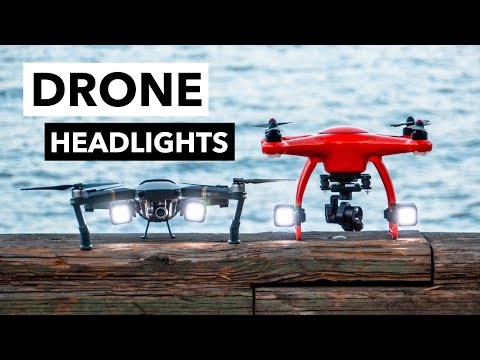 LitraTorch 2.0 Drone Edition | Flying Drones at Night? Adding Drone Headlights is a Good Idea! Video
