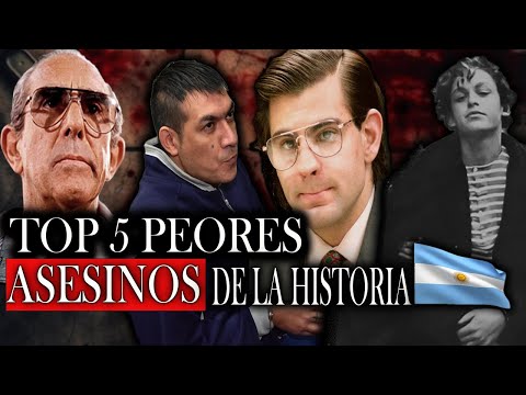 TOP 5 PEORES ASESINOS DE LA HISTORIA ARGENTINA - Escena del Crimen