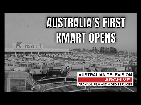 Flashback to 1969: The Exciting Launch of Australia's First Kmart Store in Burwood, Victoria
