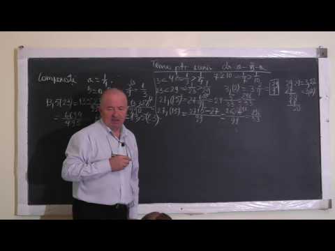 Lectia 1238 - Transformarea fractiilor periodice simple | mixte in fractii ordinare - Clasa 6