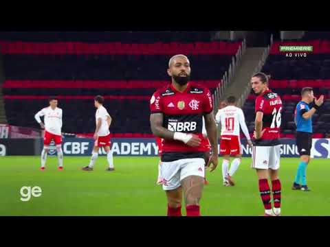 Gabigol fala que o Futebol Brasileiro é essa Várzea após Expulsão - Flamengo 0x4 Internacional