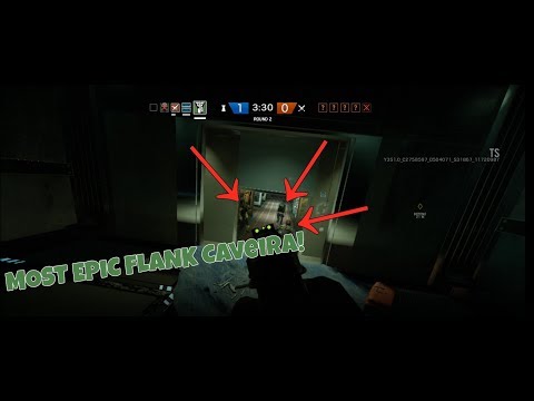 WORLDS BEST CAVEIRA FLANK EVER | Rainbow Six Siege
