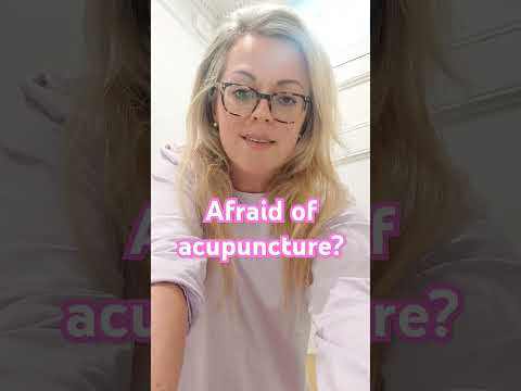 Are you afraid of acupuncture?