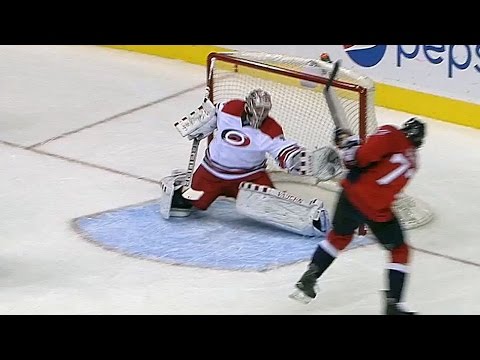 Ward makes incredible glove save to rob Oshie