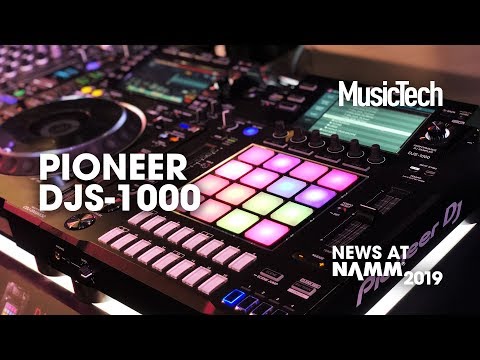 Demo: Live sampling and remixing with the Pioneer DJS-1000 #NAMM2019