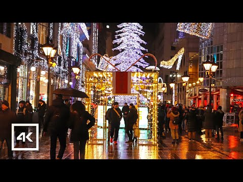 🇭🇺 Budapest, Hungary | 4K Walking Tour 🎄 December 2022