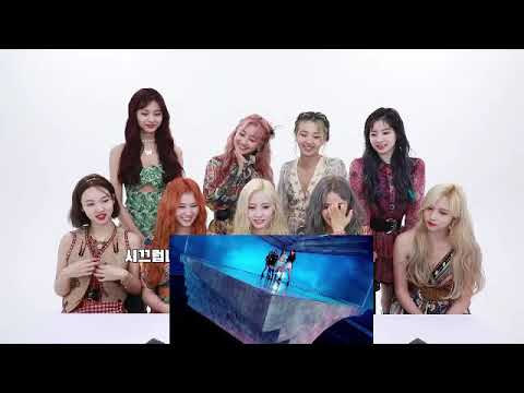 Twice | reaction to blackpink mv `dududdu`