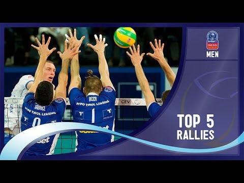 Stars in Motion Episode 5 - Top 5 Rallies - 2016 CEV DenizBank Volleyball Champions League - Men