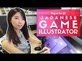 Day In The Life Of A Japanese Game Illustrator