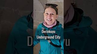 Inside the BIGGEST Underground City in the World, Derinkuyu, Cappadocia, Turkey #türkiye #derinkuyu