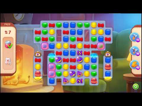 Homescapes Level 7423 - NO BOOSTERS 🏠 | SKILLGAMING ✔️