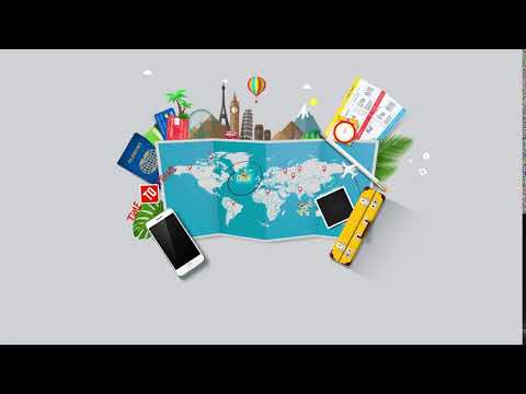 Travel vlog intro | copyright free