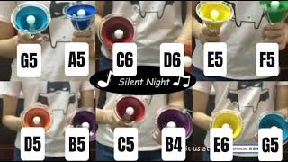 Silent Night HandChimes PitchGuide by Musikholichk