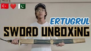 Ertugrul Sword Unboxing  Sword Winner  Izn Abbas  