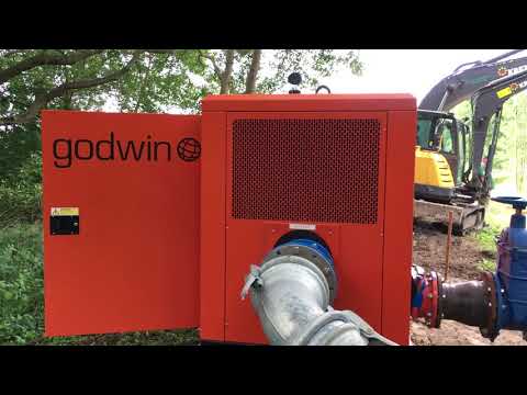 Zuverlässige Umleitung mit der Xylem Miet-Pumpe Godwin