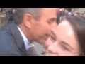 Birthday Kiss From Matt Lauer Extended