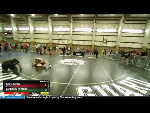 119-127 Lbs Round 2 - Roxy Sheen, ID Vs Cameron Francis, ID 1acf
