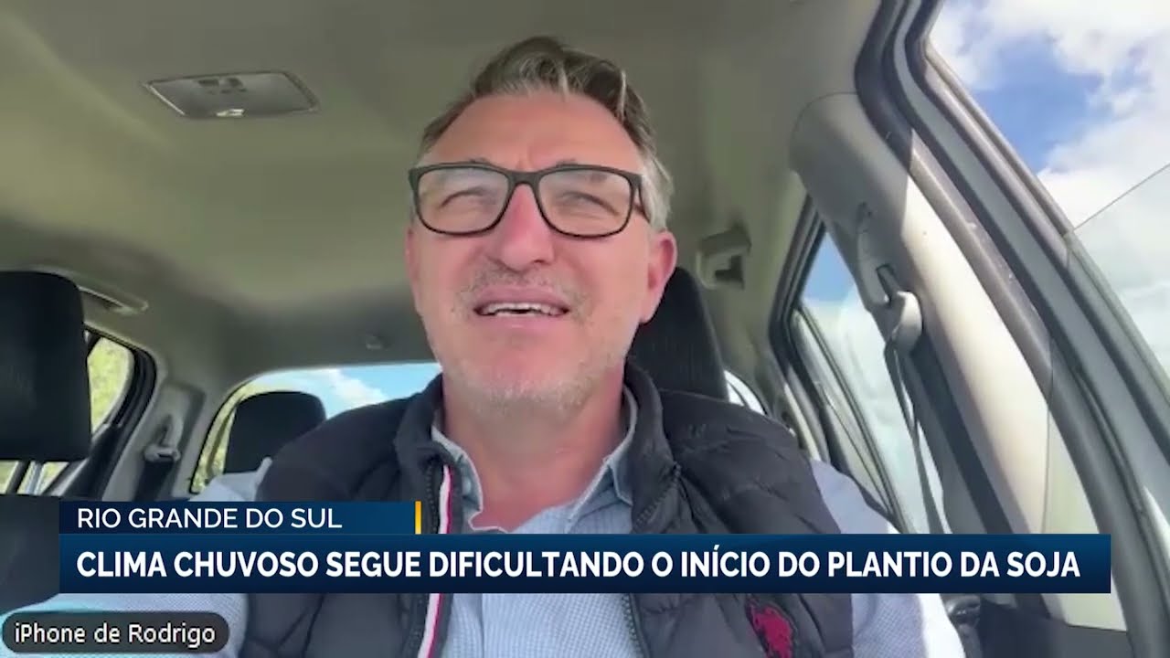 Clima chuvoso segue dificultando o início do plantio da soja no RS