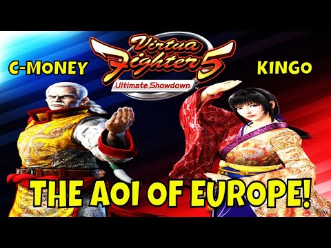 VF5US- THE AOI OF EUROPE! (C-MONEY VS KINGO 2)- Lau Chan Gameplay!