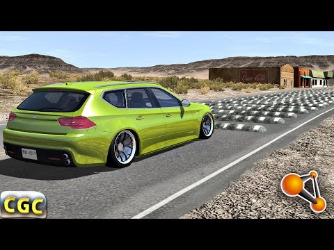 High Speed Bumps crash testing #1