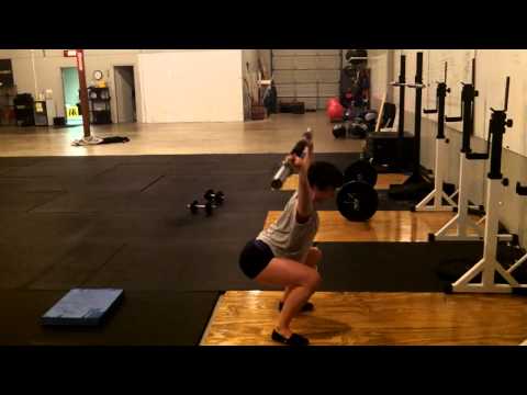 ZOTTS TO OVERHEAD SQUATS--CROSSFIT LITTLE ROCK501