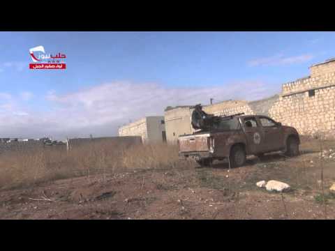 اشتباكات بين عناصر لواء صقور الجبل وقوات النظام في الشيخ نجار / المدينة الصناعية