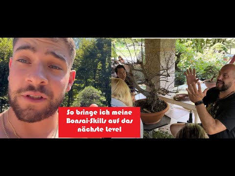 BONSAI VLOG: Intensivkurs bei Mauro Stemberger, Neue Techniken, viel Bonsai und tolle Menschen