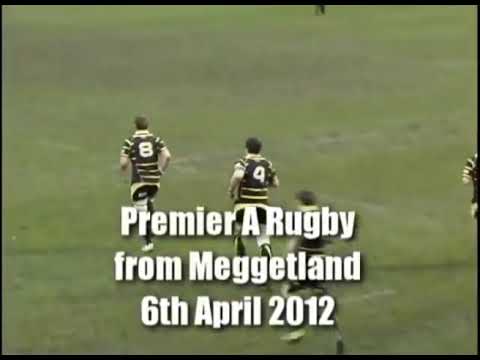RUGBY MATCH: BOROUGHMUIR v MELROSE - PREMIER A 2012