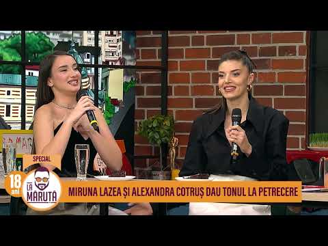 Miruna Lazea și Alexandra Cortus dau tonul la petrecere