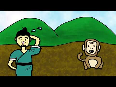 日本文化学科 The Bad Monkey and The Clever Girl　さるとむすめ　沖縄の民話・昔話(19AA122)