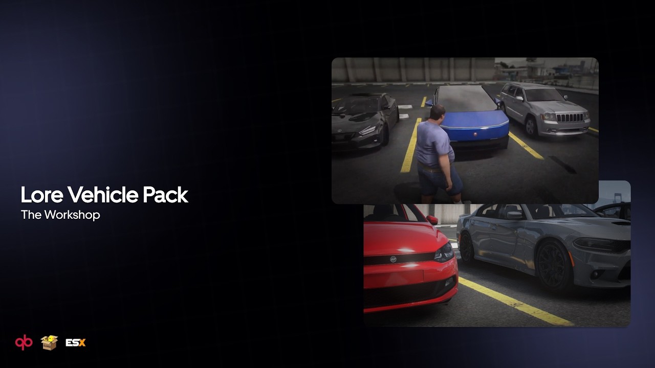 TheWorkshop 5m | Rebadged/Debadged/Lore Car Pack v2/Unbranded | 115+ Vehicles