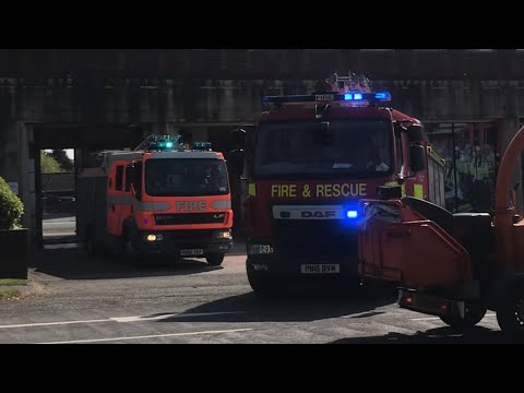 (RESERVE) Lancashire Fire and rescue service: Preston double turnout￼