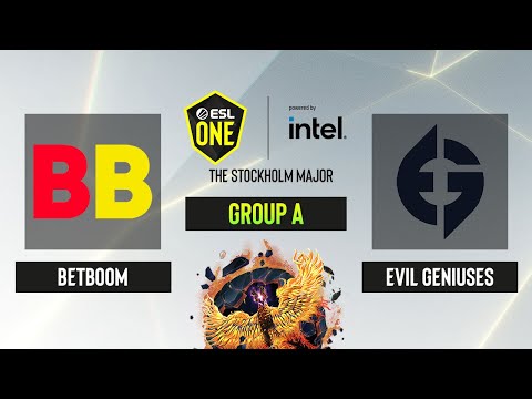 Dota2 - Evil Geniuses vs. BetBoom - Game 2 - Group A - ESL One Stockholm 2022