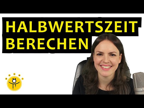 HALBWERTSZEIT berechnen – Wachstum und Radioaktiver Zerfall, Formel exponentielles Wachstum