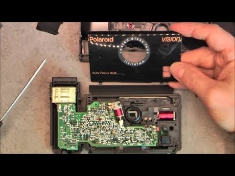 Polaroid Vision SLR camera teardown