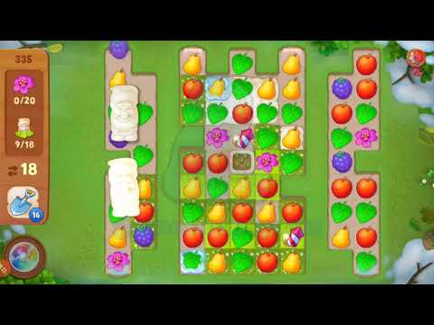 Gardenscapes New Updated Walkthrough Level 335