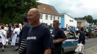 preview picture of video 'Burg FESTUMZUG 2010 mit der Jugend aus WERBEN, Ruben und der Polizei'