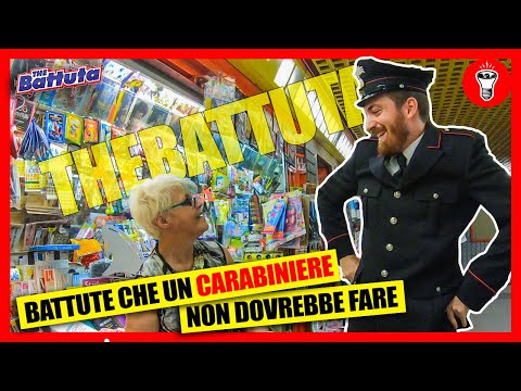 Battute Che Un Carabiniere Non Deve Fare Agli Sconosciuti - [theBattuta] - [Candid Camera] - theShow