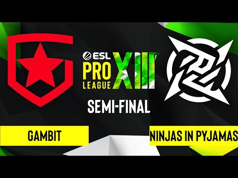 CS:GO - Ninjas in Pyjamas vs. Gambit [Dust2] Map 2 - ESL Pro League Season 13 - Semi-final