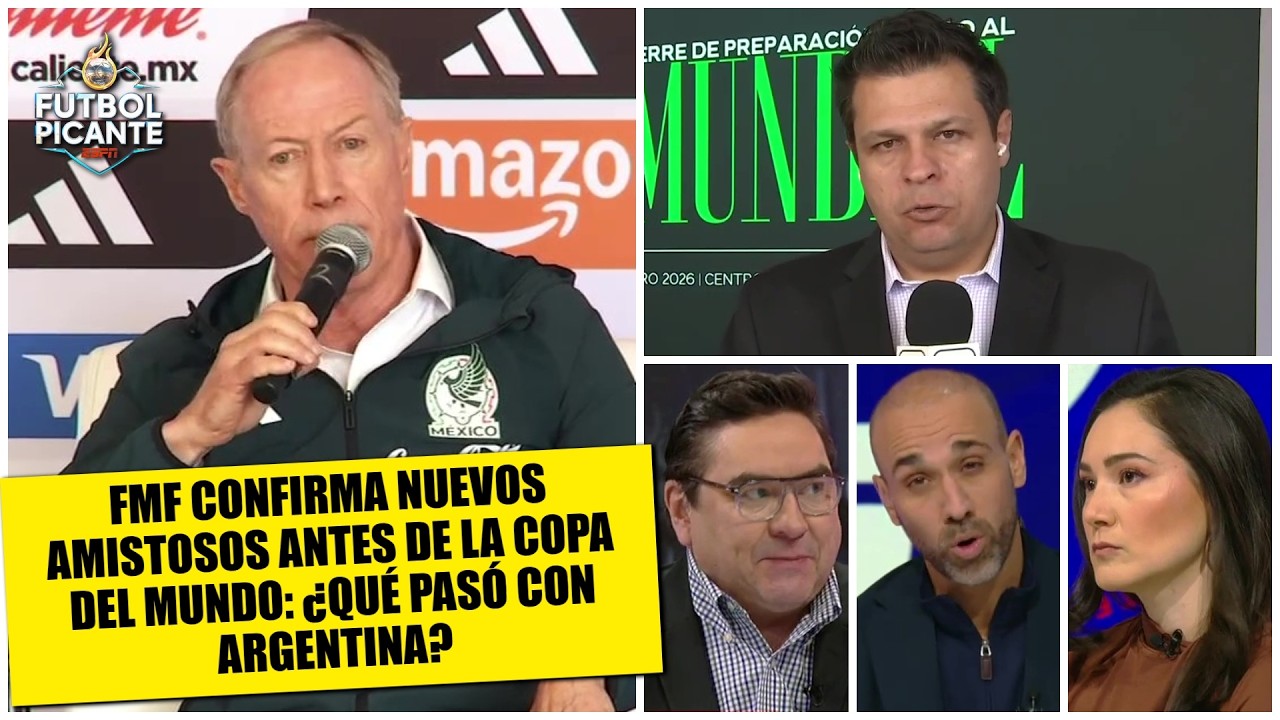 ÚLTIMO MOMENTO México se medirá a GHANA, AUSTRALIA y SERBIA antes del MUNDIAL 2026 | Futbol Picante