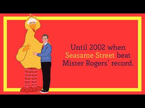 Mister Rogers neighborhood -  infographic