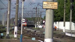 preview picture of video 'ЭП10-002 с поездом 59 «Болгария Экспресс» Москва - София'
