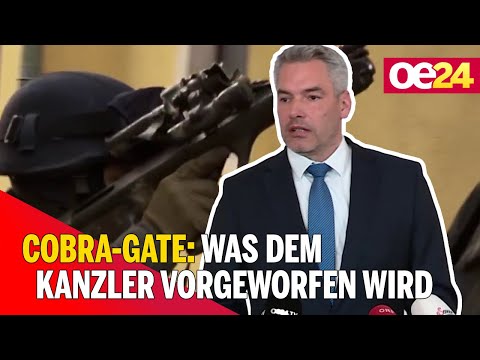 Cobra-Gate: Was dem Kanzler vorgeworfen wird