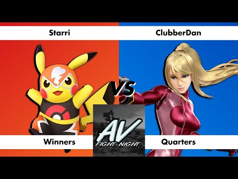 AV Fight Night #12 - Winners Quarters: Starri (Pikachu) vs ClubberDan (Chrom/ZSS)