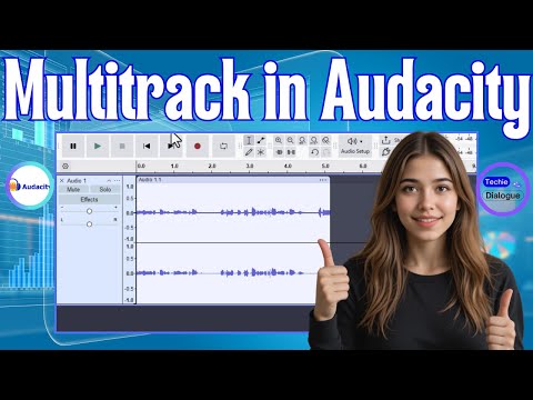 How To Multitrack Record In Audacity | Sync & Edit Tracks (2025)