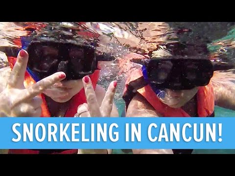 SNORKELING IN CANCUN, MEXICO!