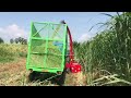 Efficient Farming Napier Grass Cutting And Silage Making With Modern Machinery And Tractor